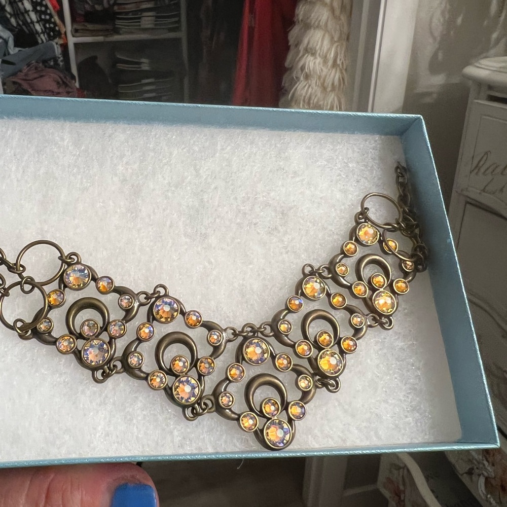 Touchstone crystal necklace